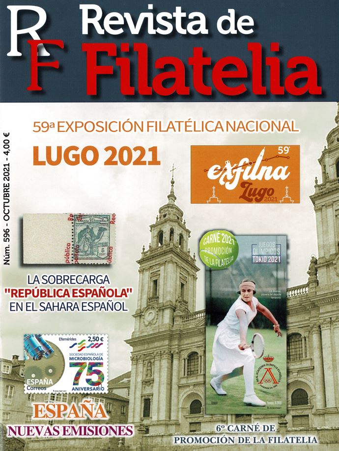Portada revista de filatelia 2021 octubre-