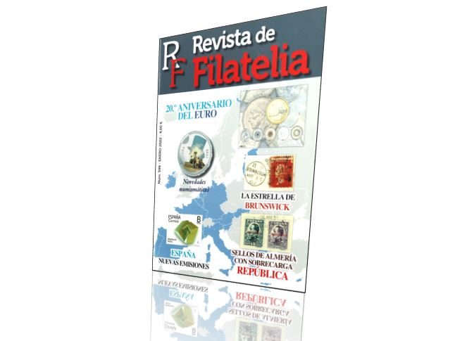 Portada Revista de Filatelia enero 2022