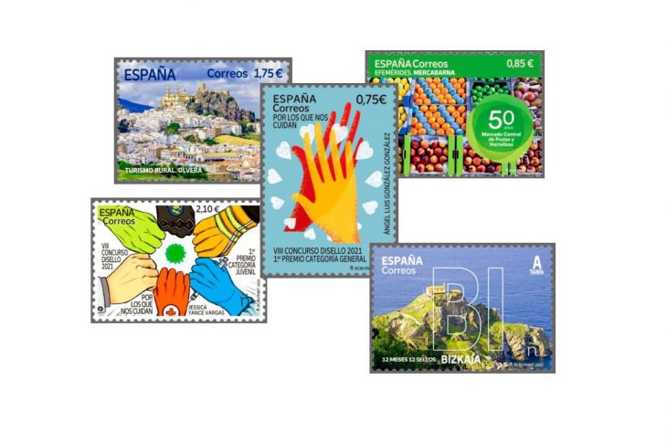 España sellos 2022 febrero