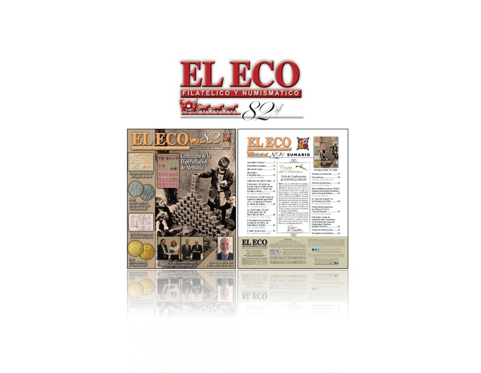 EL Eco Filatélico y Numismático Octubre 2026