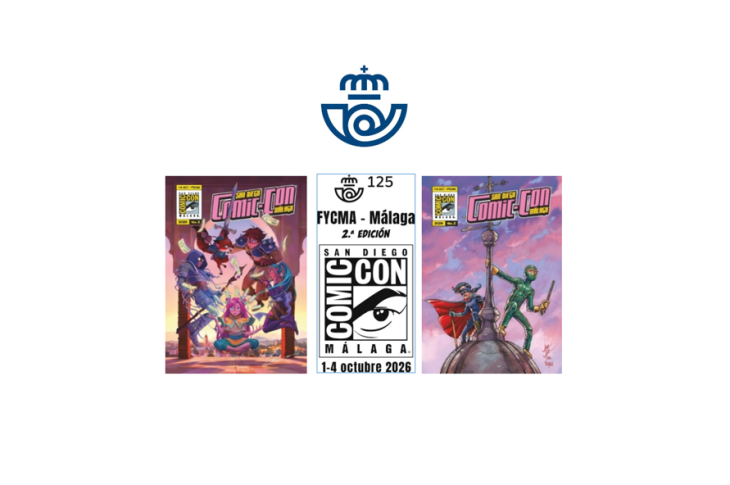 Portada FYCMA Feria del Cómic San DIego Málaga