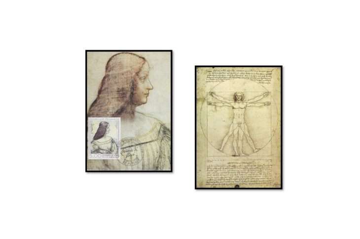 Portada artículo Leonardo Da Vinci en la FIlatelia - Rafael Angel Raya Sanchez