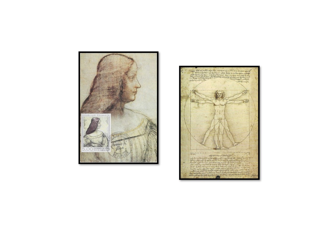 Portada artículo Leonardo Da Vinci en la FIlatelia - Rafael Angel Raya Sanchez
