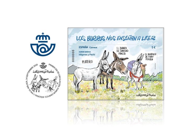 Porta del sello los burros nos enseñan a leer Idígoras y Pachi