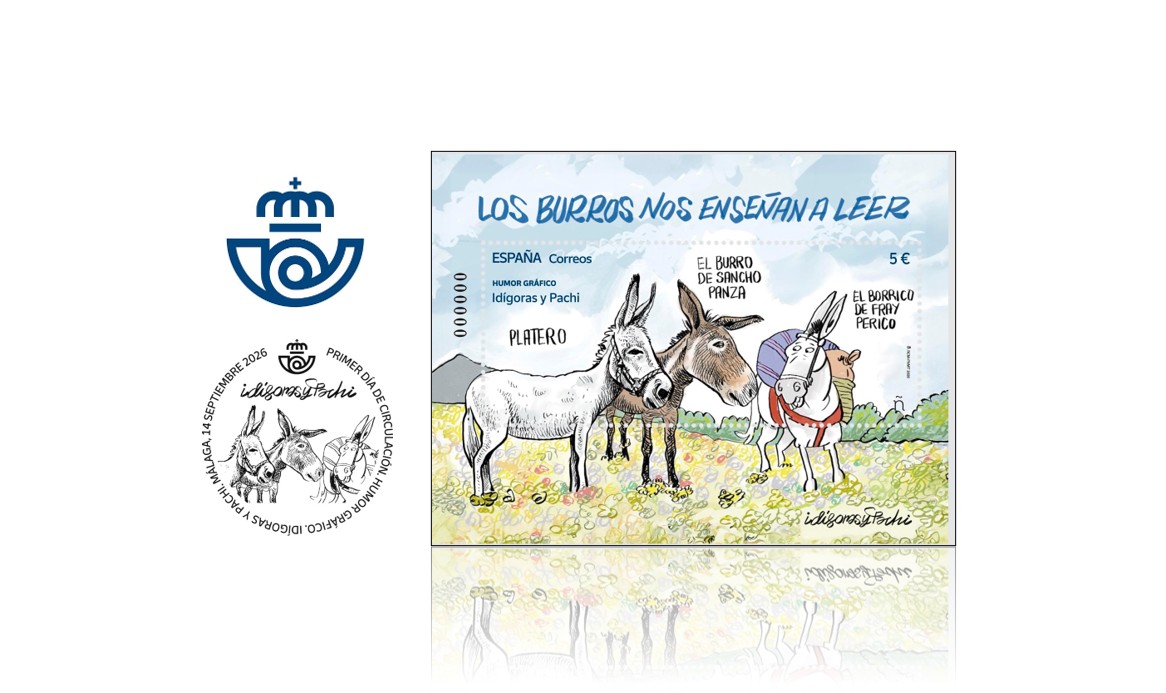 Porta del sello los burros nos enseñan a leer Idígoras y Pachi