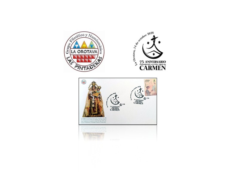 Portada 75 aniversario de la consagración de La Virgen del Carmen